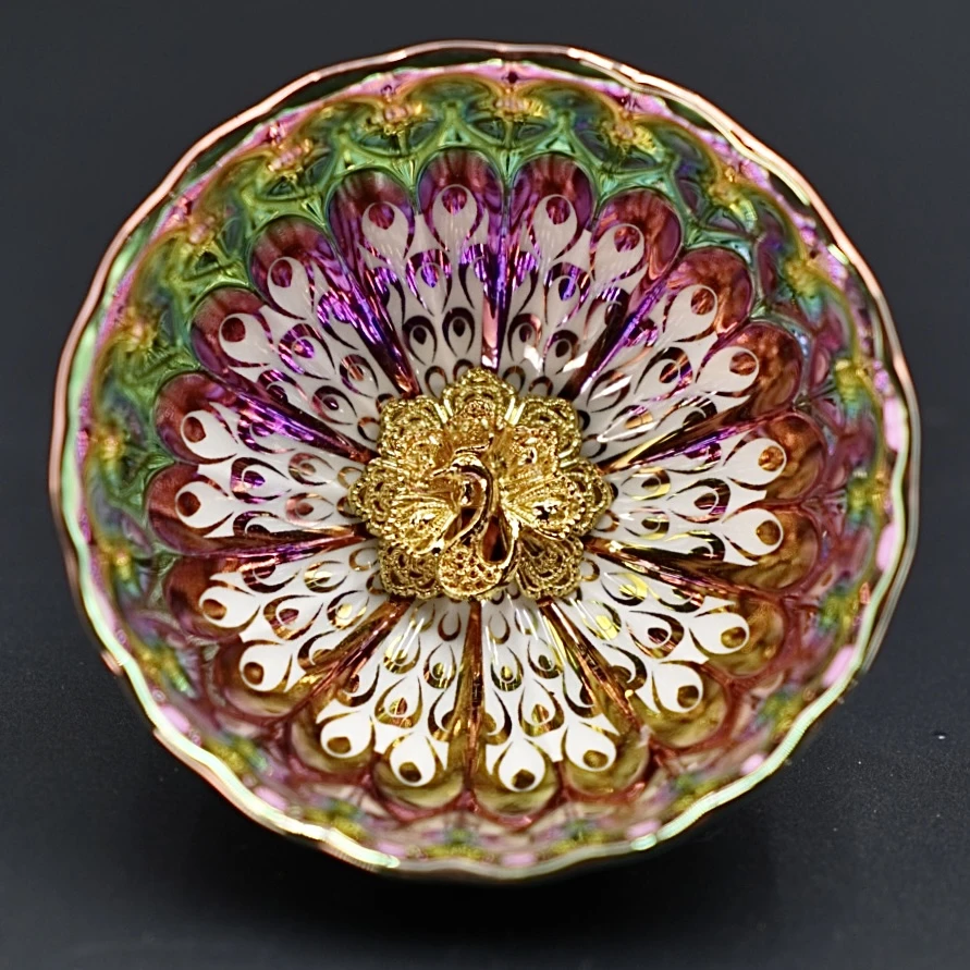 梦幻之羽 彩孔雀开屏 主人杯（无礼盒）