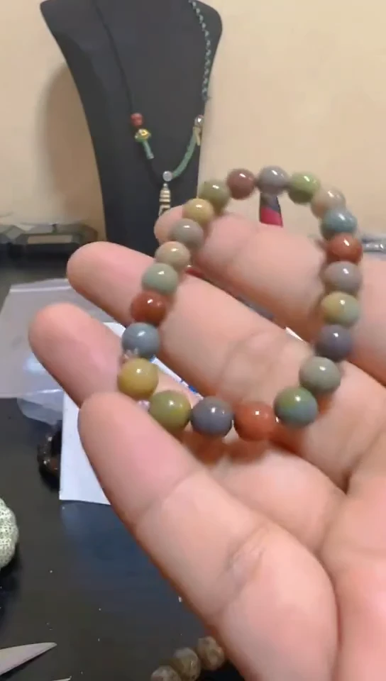 【闪购商品】白玉菩提手串C3  卡8+