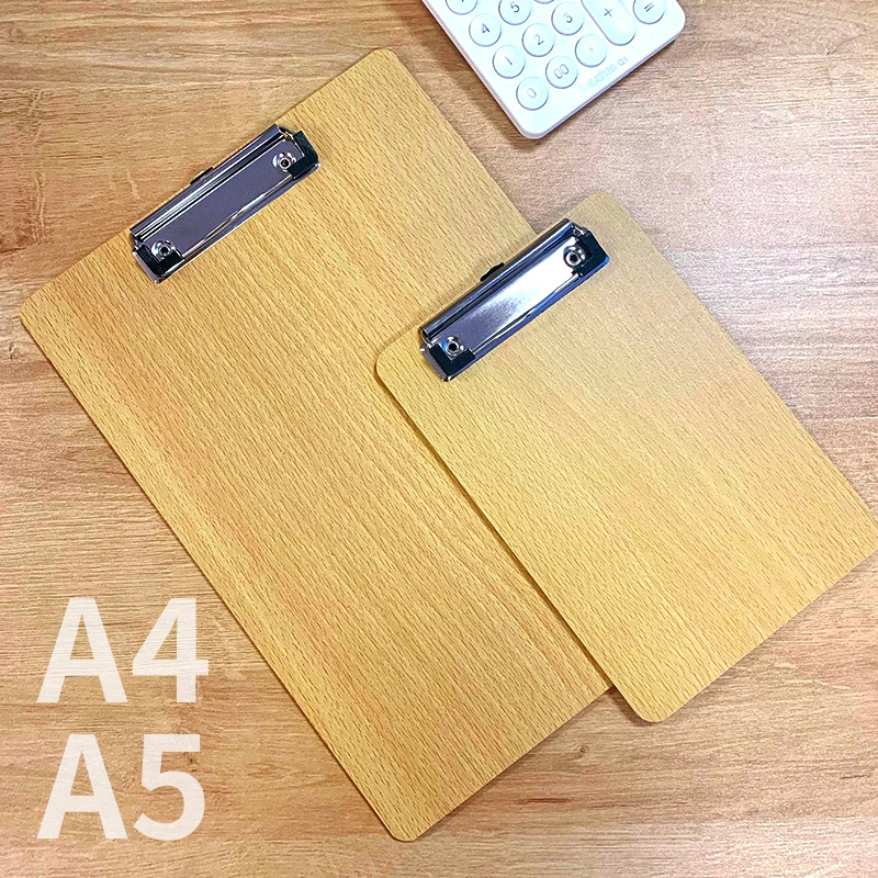 普色A4书本板夹文件夹写字垫板a5资料夹档案夹学生写字硬板画画板