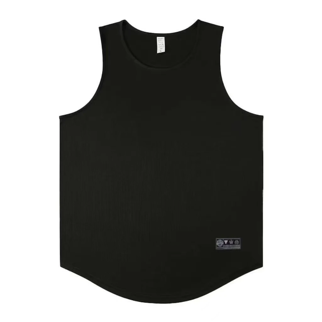 【森楠】男士美式速干运动背心健身训练夏季纯色无袖休闲