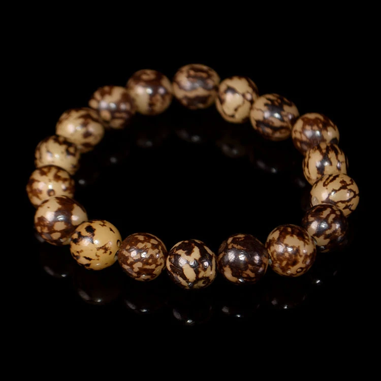 S级典藏类文化传承 虎纹菩提子时尚手串男女款