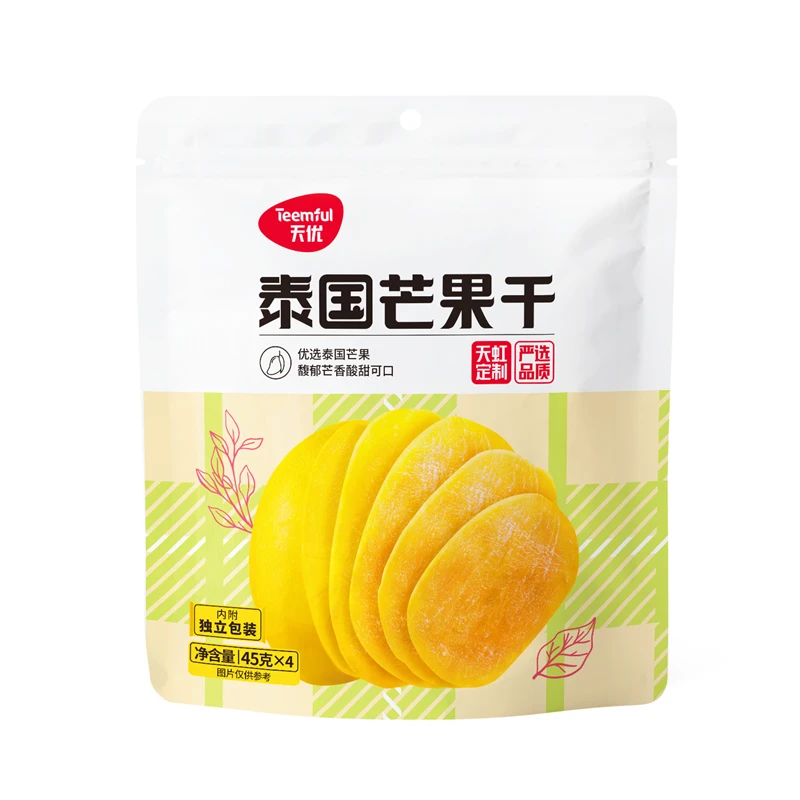 天优泰国芒果干（促销装)(45g*4)