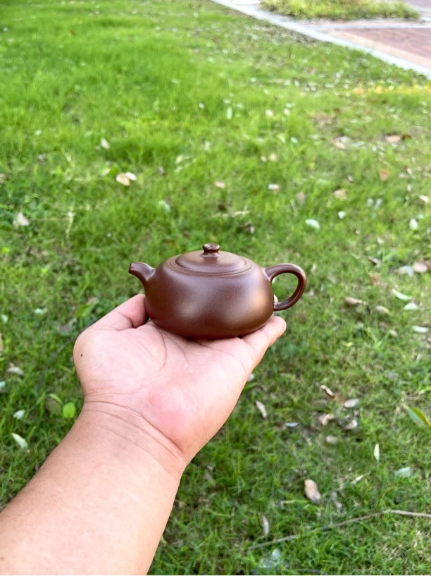 《井栏壶》原矿紫泥 半手工制作
