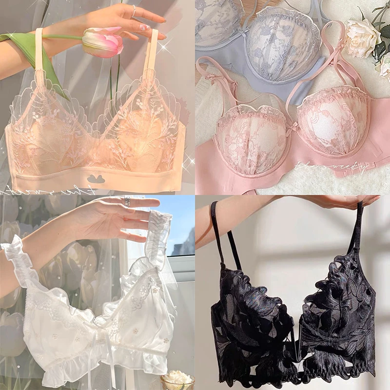 G1301-G1500文胸美背高级感内衣无钢圈大胸聚拢显小无痕透气舒适