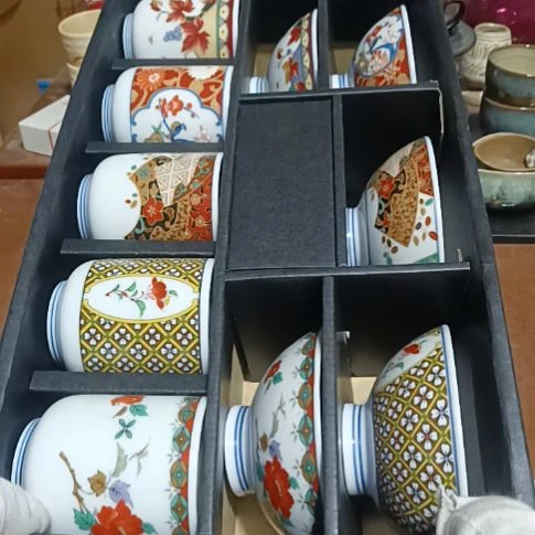 【闪购商品】拼配泥茶碗