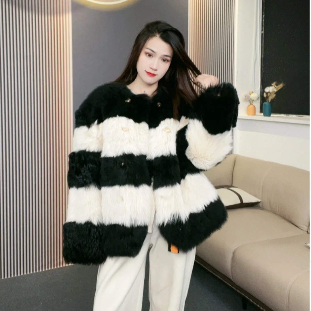 【大Q】Q003时尚走秀款小香风外套2023年新款冬季托斯卡纳女设计师