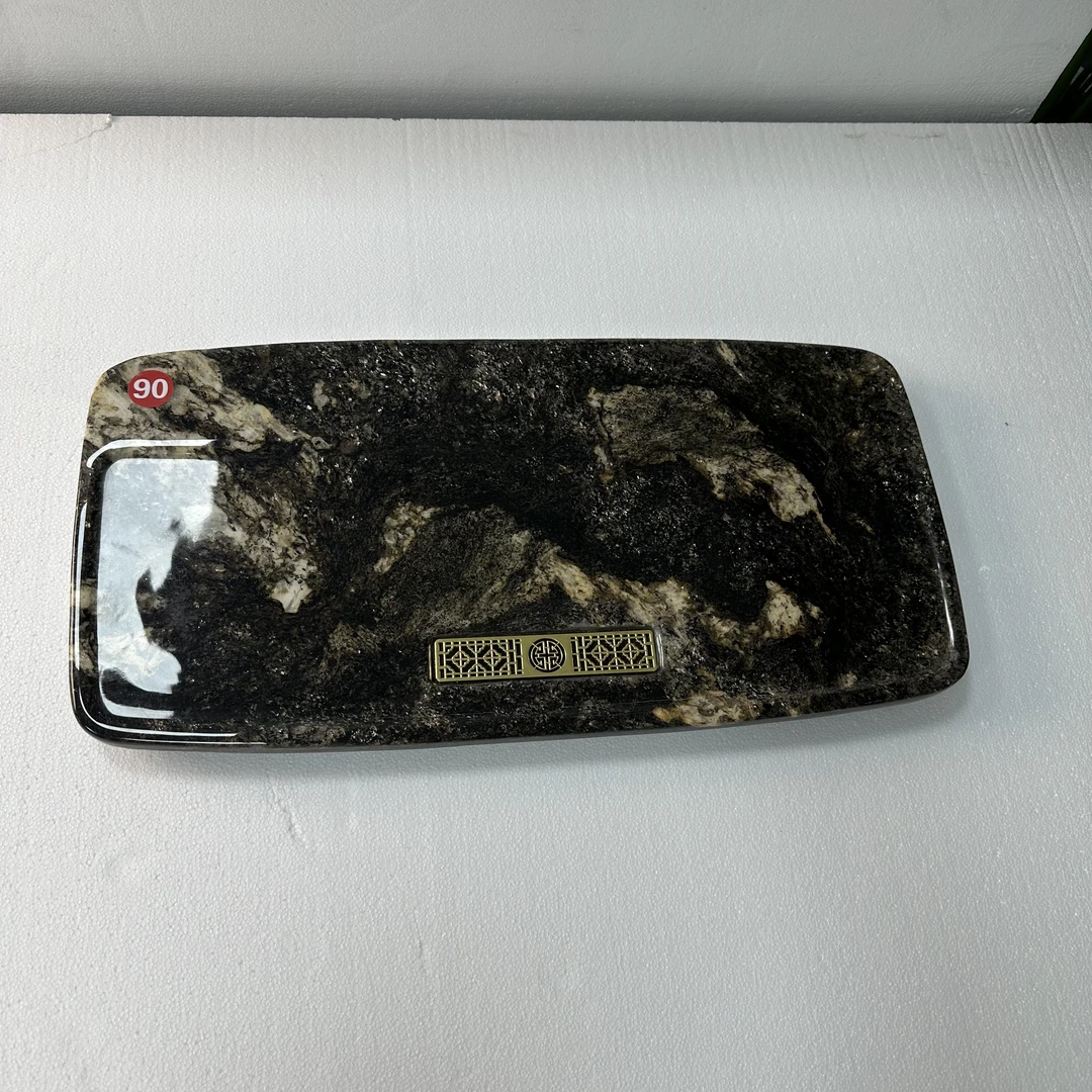 精品铂金转奢石茶盘