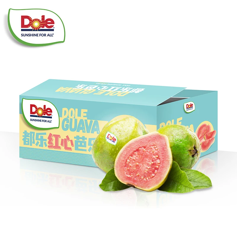 【都乐Dole】白心/红心芭乐3斤彩箱装 约5-12只 清甜绵软奶油芭乐