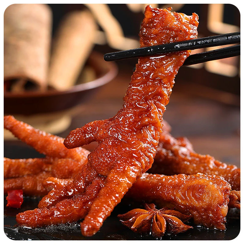 秘制五香虎皮鸡脚【好东西】