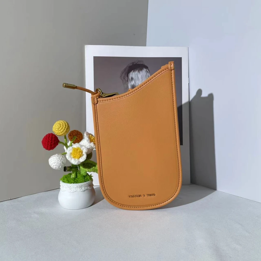 CHARLES&KEITH 70701208南瓜色XS女士单肩斜挎包-杨灬