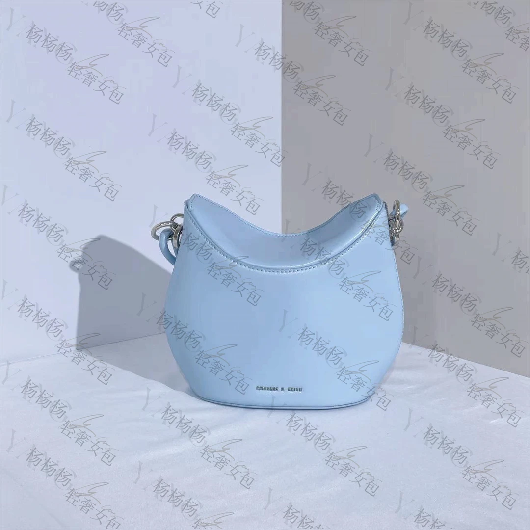10270963浅蓝色S女士单肩斜挎包-杨灬（样品微瑕）