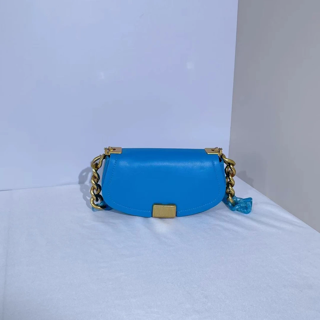 CHARLES&KEITH 20270892天蓝色S女士单肩斜挎包-杨灬