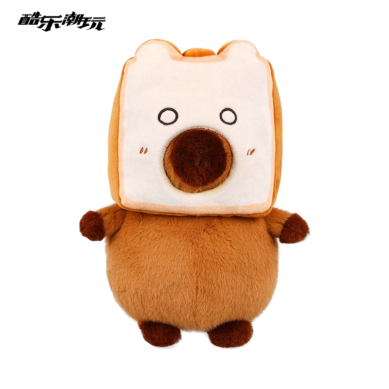 酷乐潮玩豚豚崽烘焙坊-面包头套款25cm毛绒