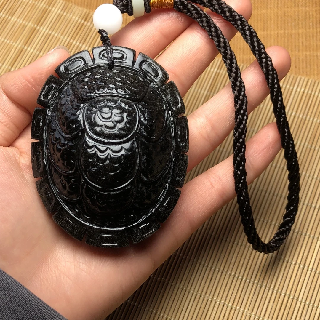 非金属吊坠 精美雕刻 富甲天下