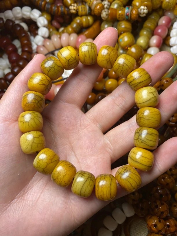 非金属手链 036黄润玉化料14✖️12手串