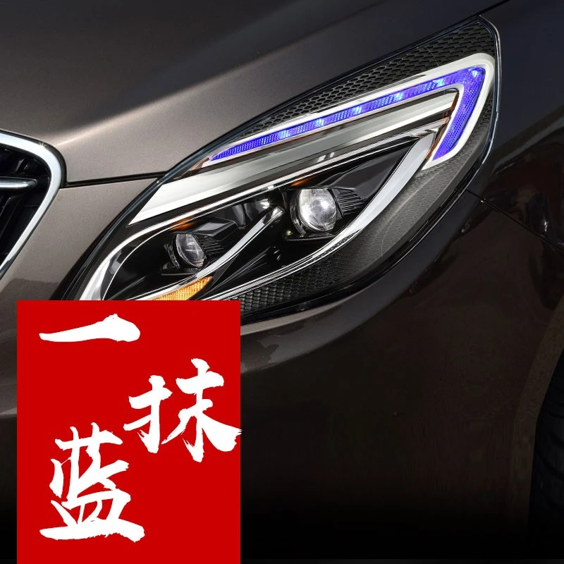 龙鼎别克GL8胖头鱼大灯总成11-20款25S高配版全LED日行灯流光转向