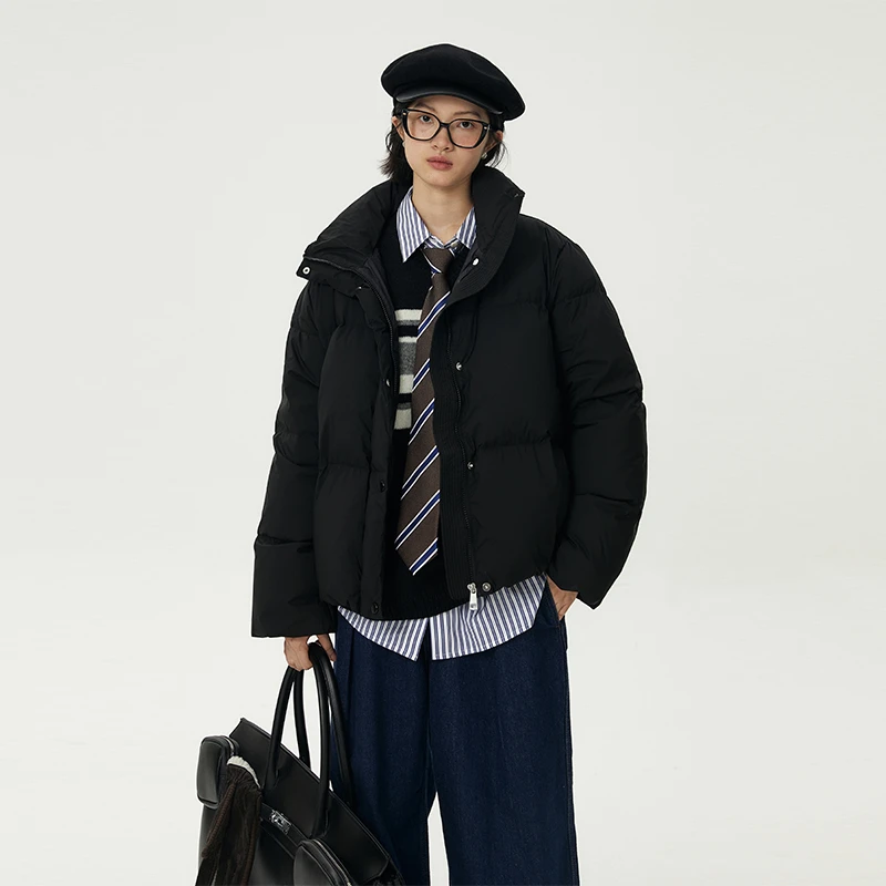 【清仓5折】韩系经典小面包90白鸭绒羽绒服