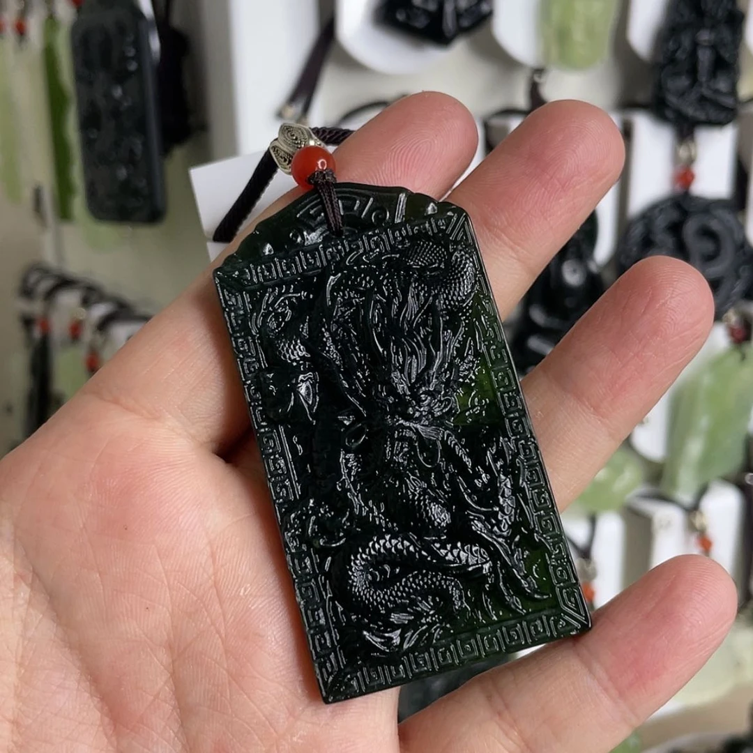 【闪购商品】岫玉颈饰未镶嵌奉**王龙