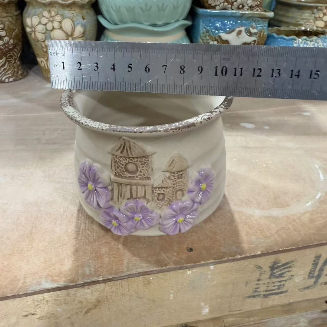 多肉花盆肉肉植物花盆小清新陶瓷花盆客厅阳台家居高颜值创意摆件