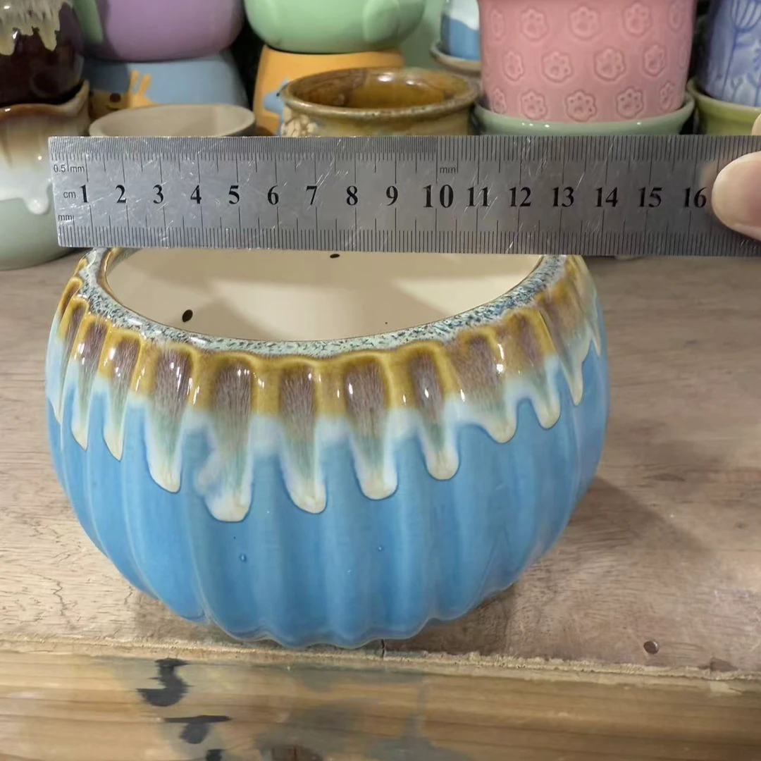 多肉花盆肉肉植物花盆小清新陶瓷花盆客厅阳台家居高颜值创意摆件