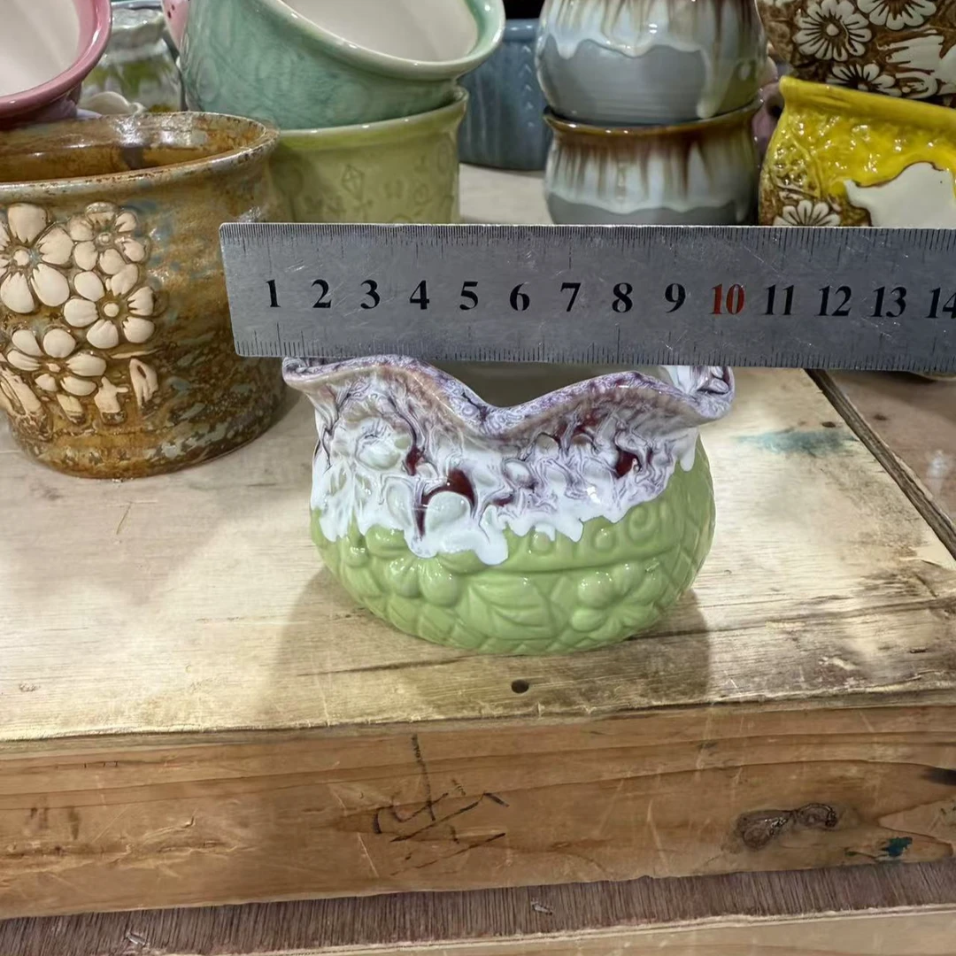 多肉花盆肉肉植物花盆小清新陶瓷花盆客厅阳台家居高颜值创意摆件