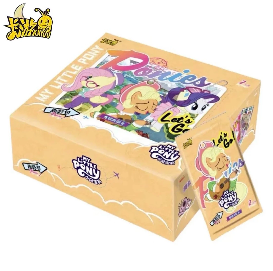 【平拆/大胃王】正版卡游小马宝莉趣影包第一弹收藏卡