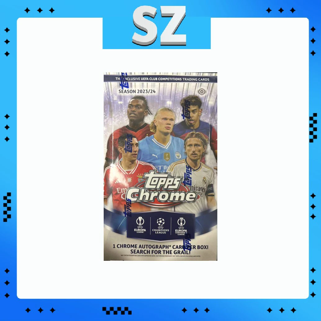 23-24 足球 Topps Chrome UEFA Club Competitions Hobby 单盒