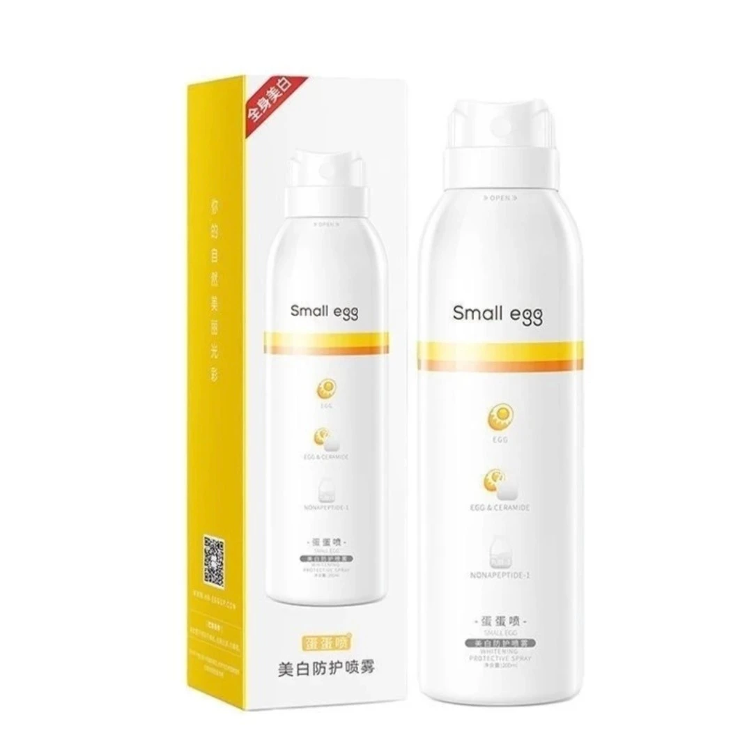 【乌市直发】smallegg防水蛋蛋喷脖子喷雾全身通用补水200ml