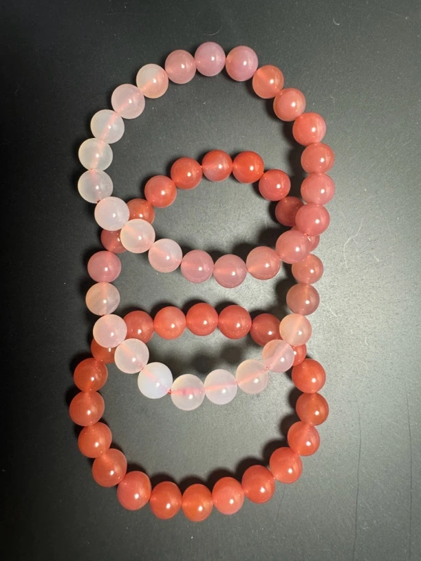 天然玛瑙盐源手串