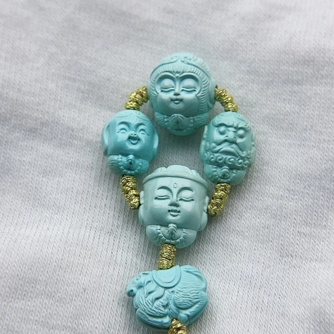 绿松石颈饰未镶嵌