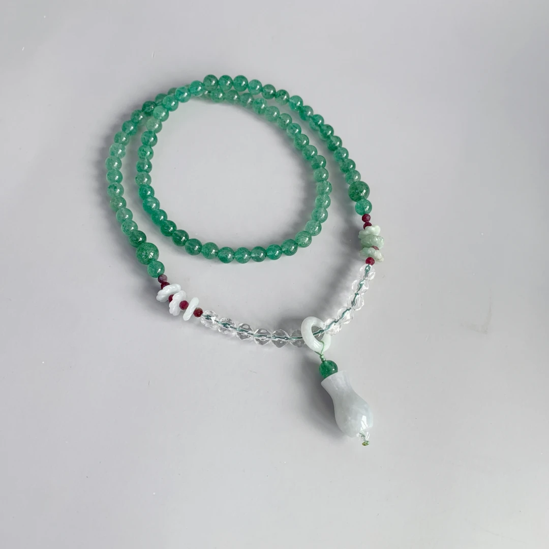 ＃【饮青山】翡翠东陵石手串IDP11301070