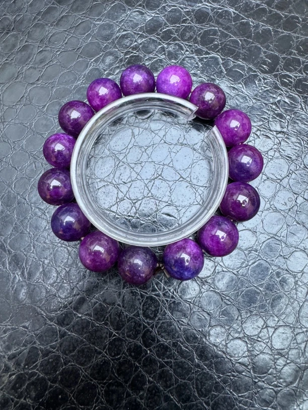 天然玛瑙时尚百搭紫舒玛瑙手串（多样性拍一发一）