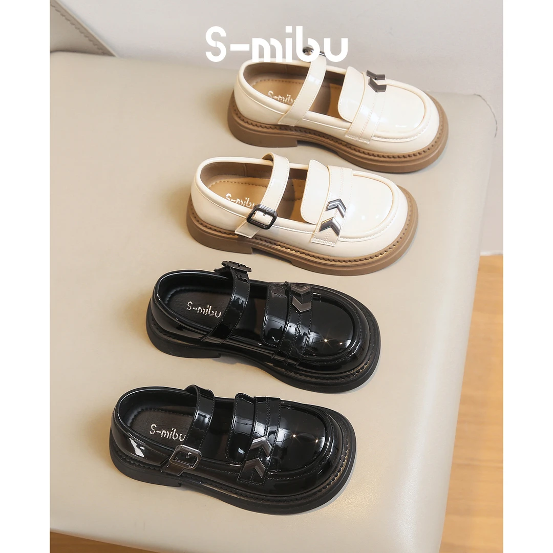 【腿哥专属】小米步【巴洛克】皮鞋2024新款童鞋儿童软底女孩时尚春秋