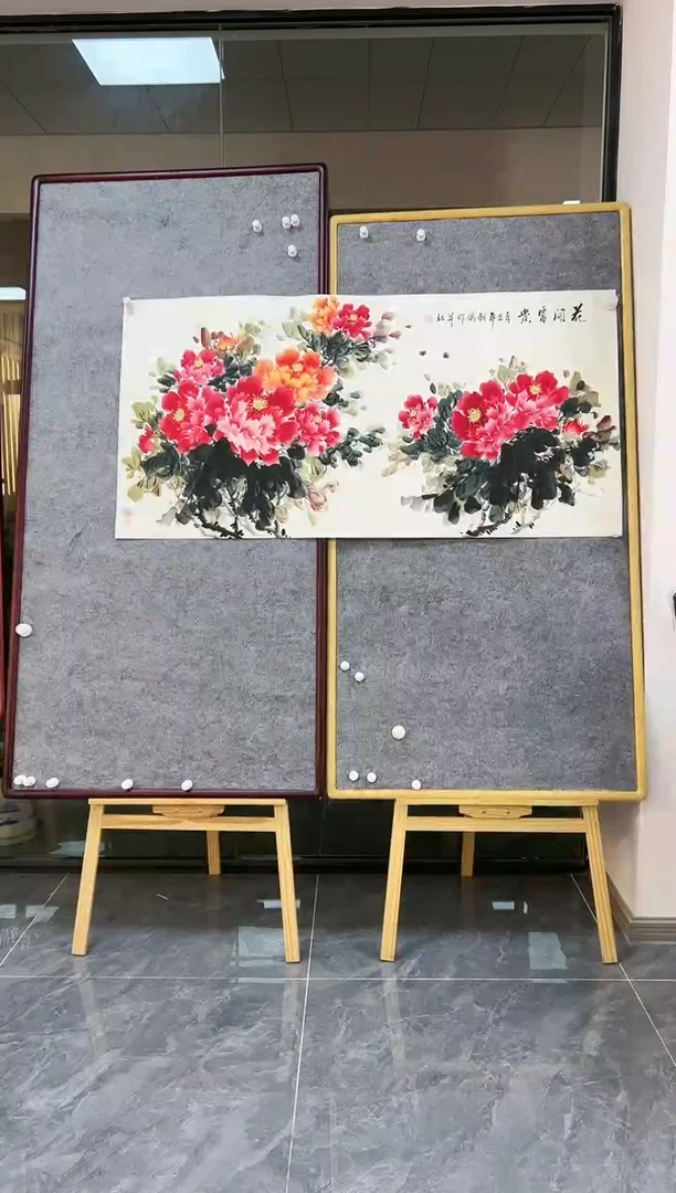 【闪购商品】绘画朝鸽四尺牡丹托片