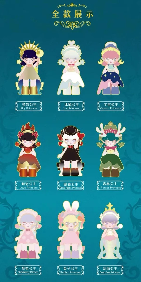 【奈奈拆盒】幻镜公主系列盲盒