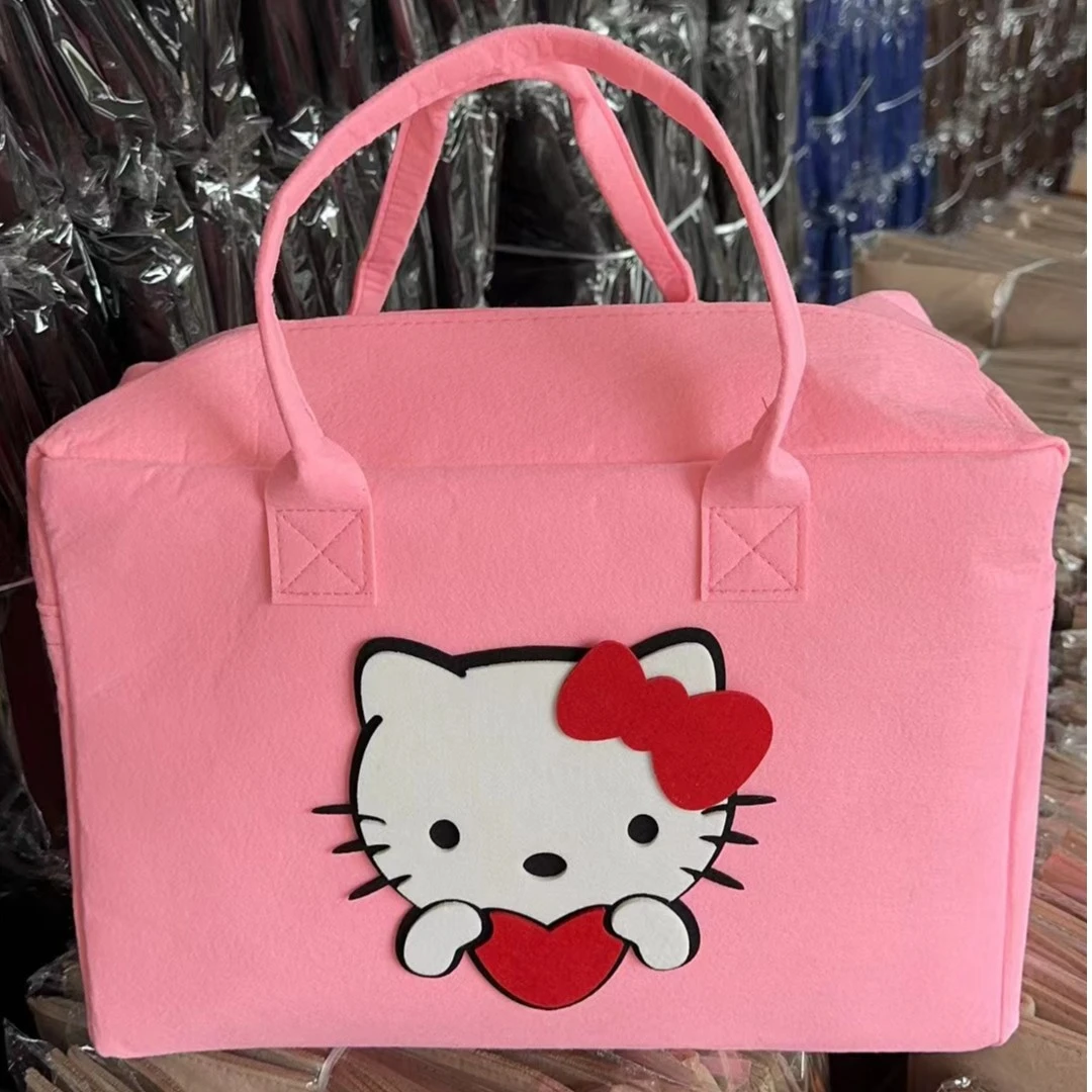 可爱女化妆包可套拉杆包手提包旅行包大容量收纳包旅行箱便携式