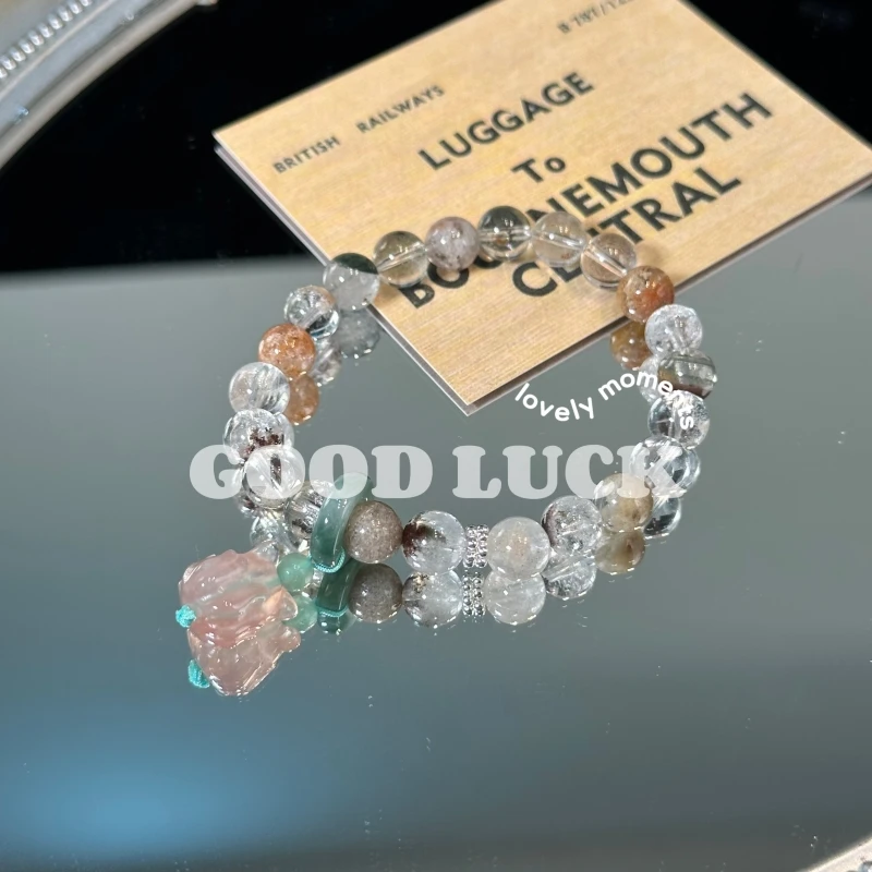 【樱狐 】天然水晶原创小众设计