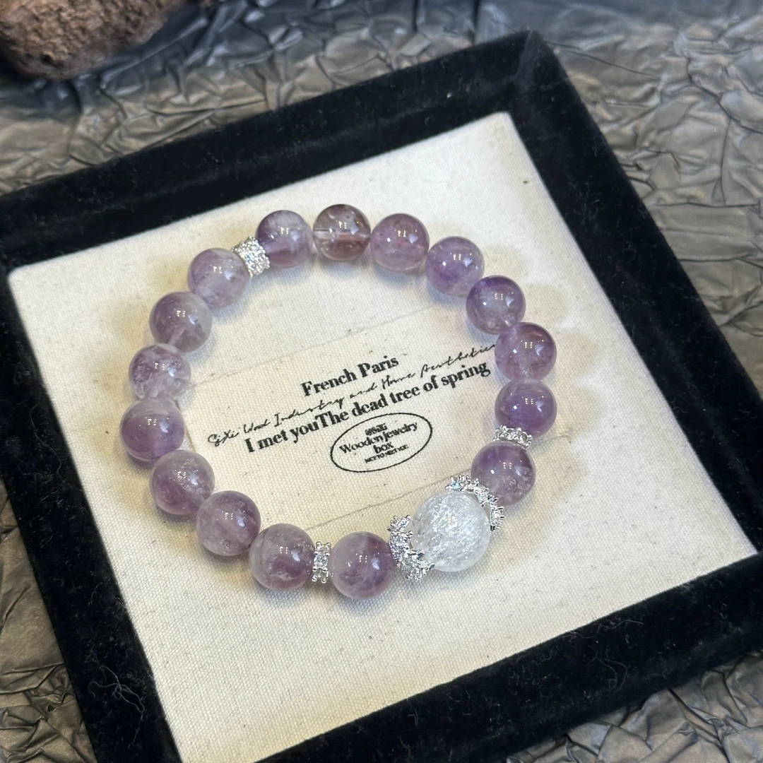 【兔毛】天然水晶原创小众设计