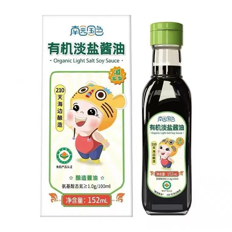 南园国色 淡盐酱油-152ml