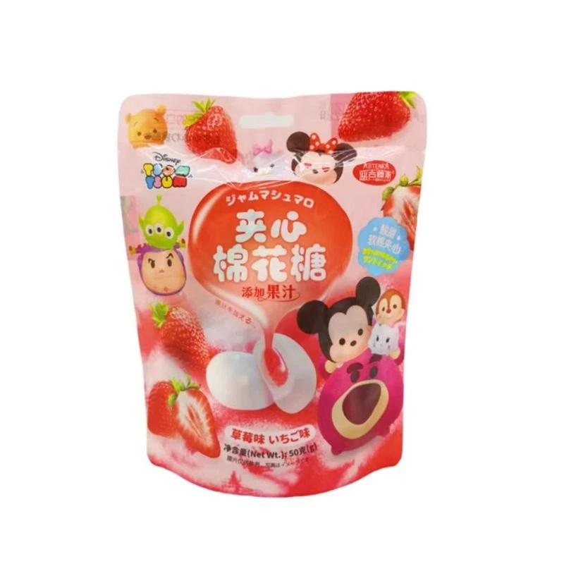 迪士尼夹心棉花糖（草莓味）50g/袋