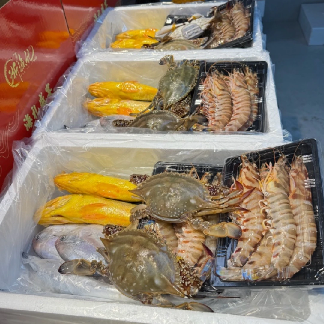 海鲜礼包6件套码头直达新鲜发货
