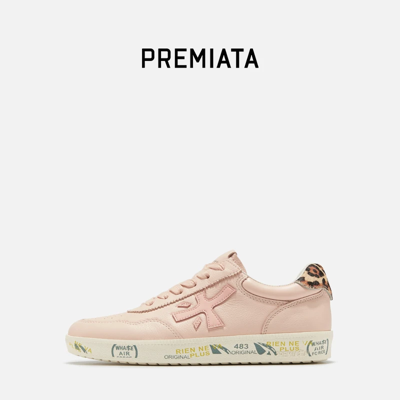 PREMIATA女款板鞋运动鞋轻奢休闲舒适时尚真皮脏脏鞋百搭休闲鞋