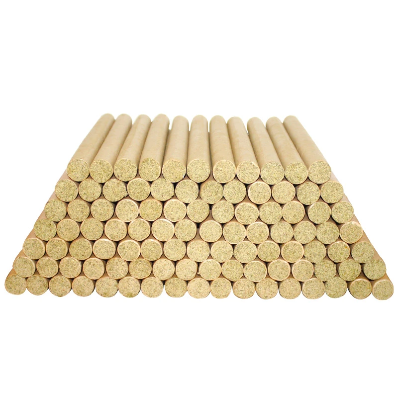 三年陈蕲艾细艾条家用10支装蕲艾通用熏蒸通用蕲春艾条艾草艾灸柱