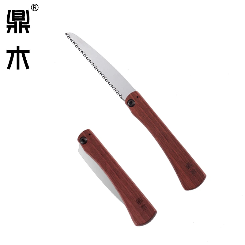 鼎木盆景窄锯折叠锯园林伐木锯果树刻芽器便携锯子盆景工具嫁接刀