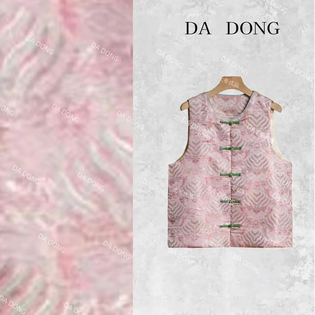 祥云--2024新中式时尚复古民族风提花无袖减龄百搭马甲