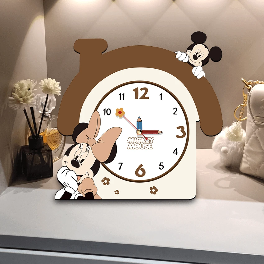 【米奇钟表】家居桌面摆台装饰画摆台时尚艺术客厅创意百搭可爱摆件