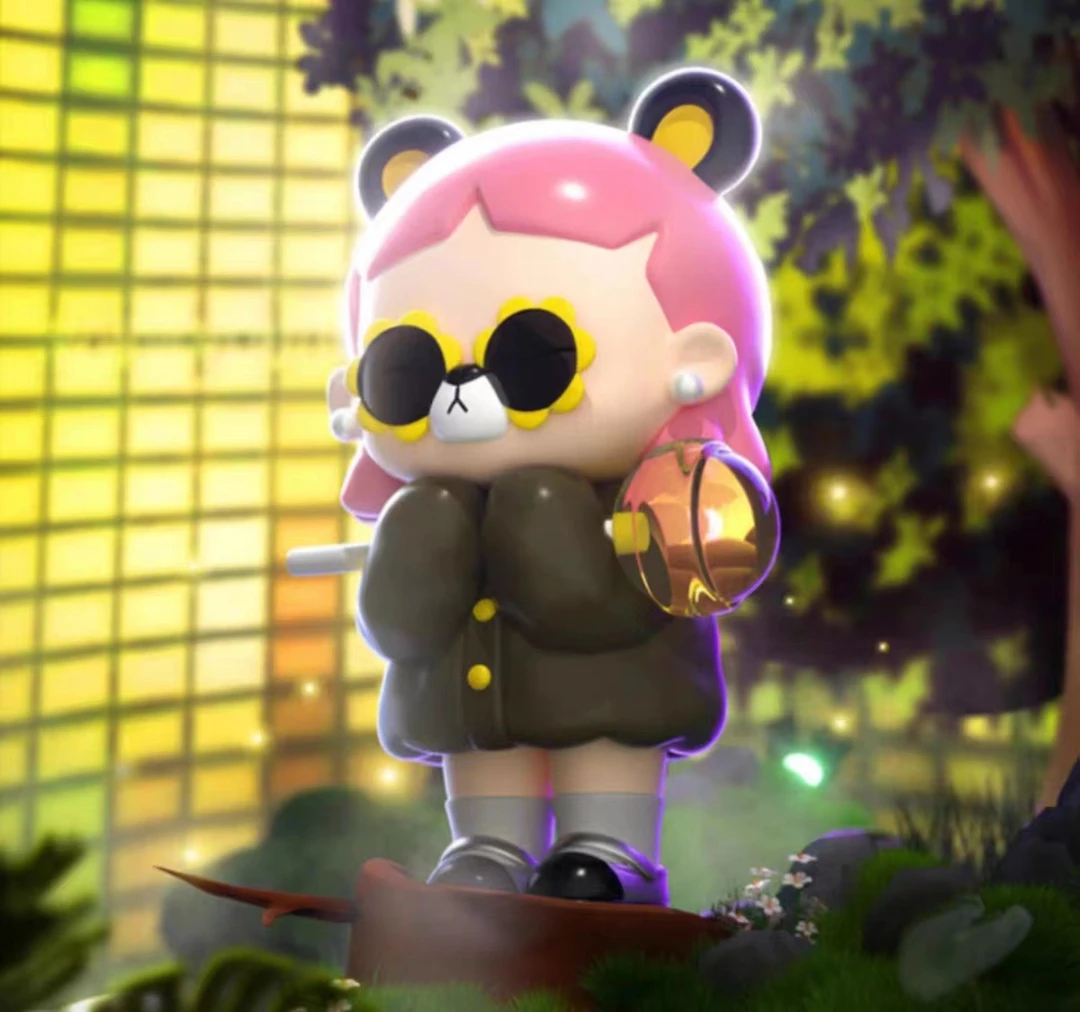 MIKA森林时装周系列盲盒可爱公仔潮玩摆件手办生日礼物摆件