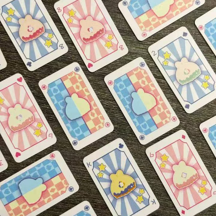 好运兔萌粒迷你扑克牌盲盒