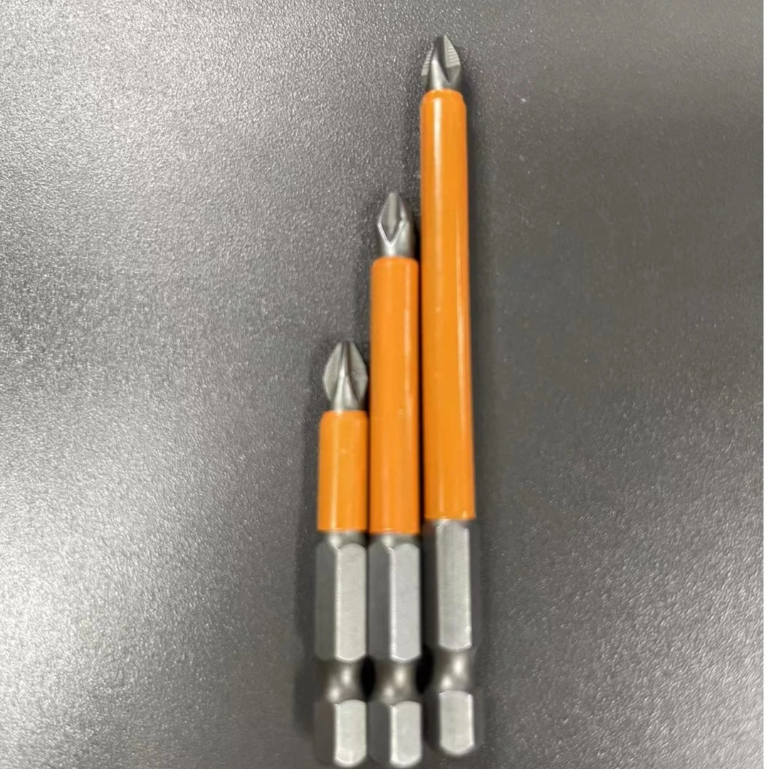 卓锐S2强磁批头防滑十字电动螺丝刀六角套装高硬度披转批头手电钻