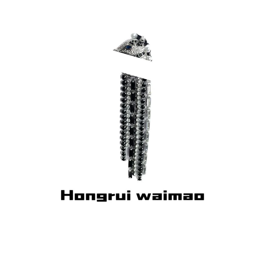 铜合金耳饰 【7321】流苏耳饰气质轻奢时尚小众